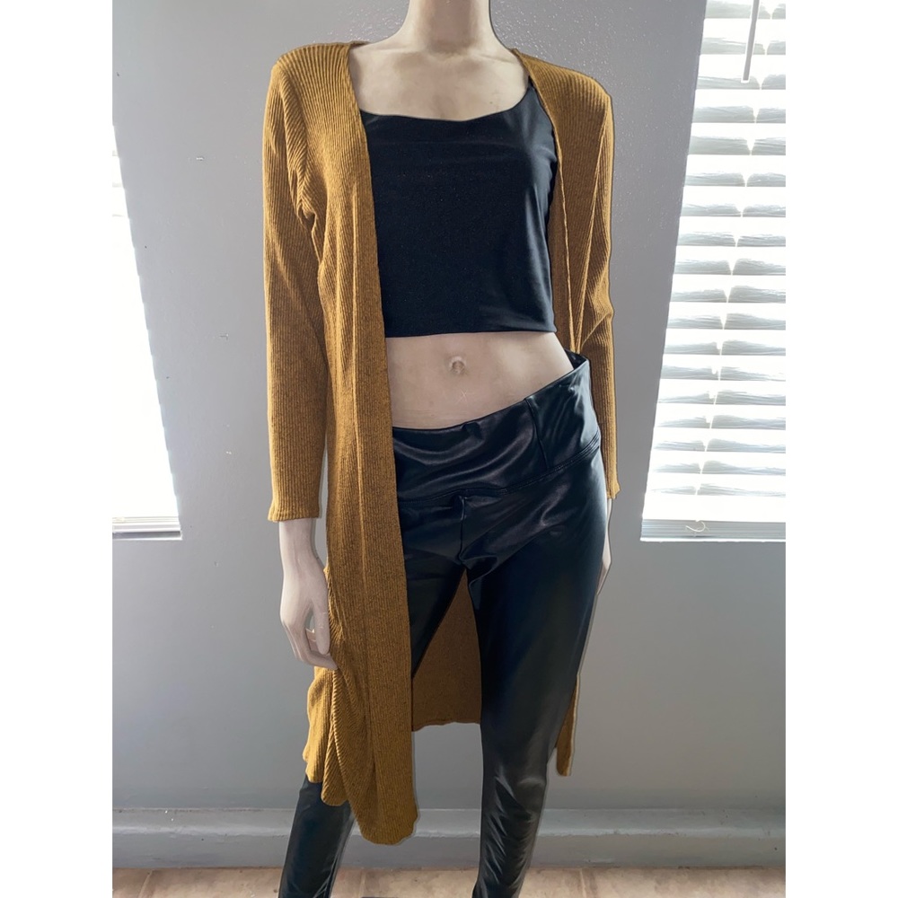 Mustard Colored Cardigan